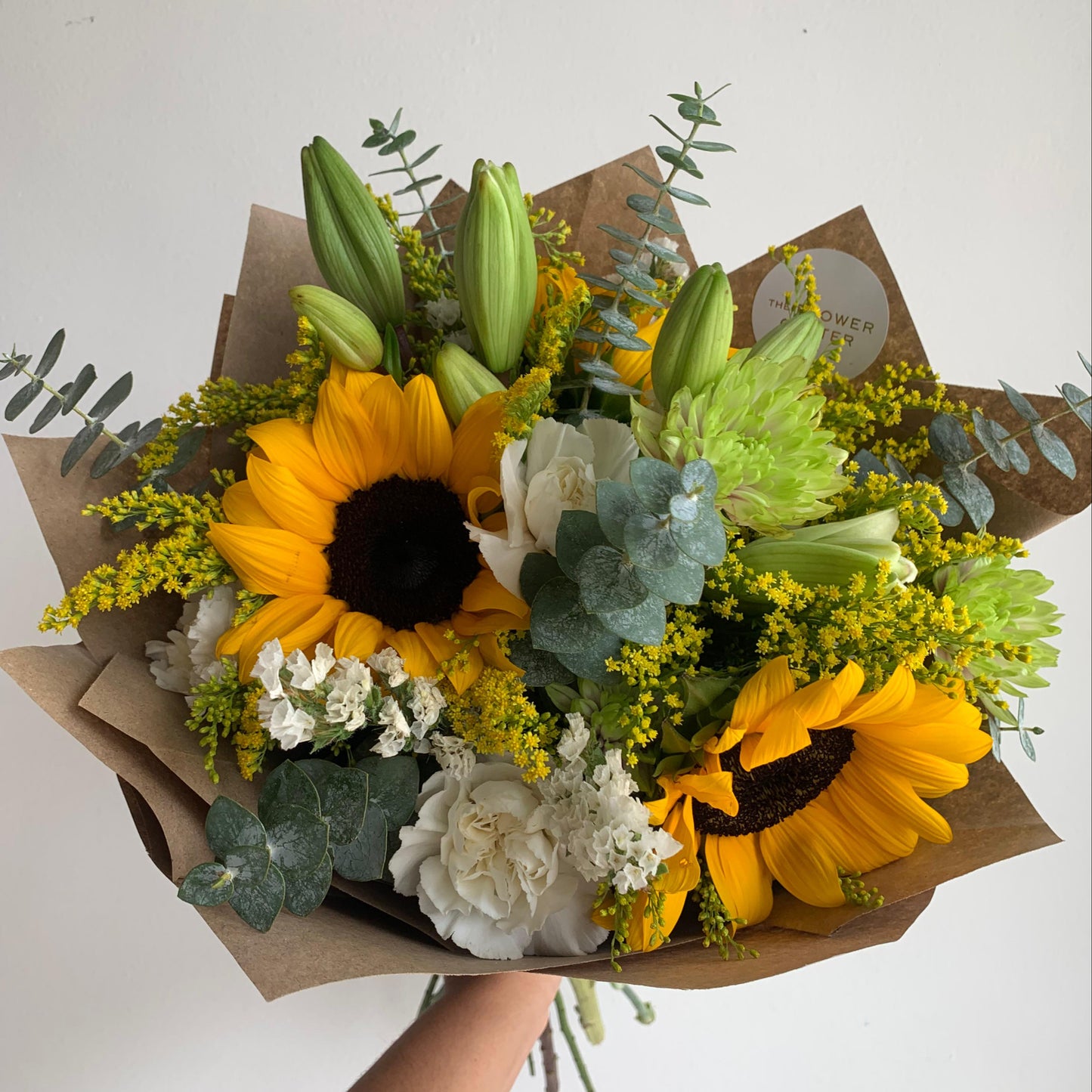 Ramo de Girasoles y Lily