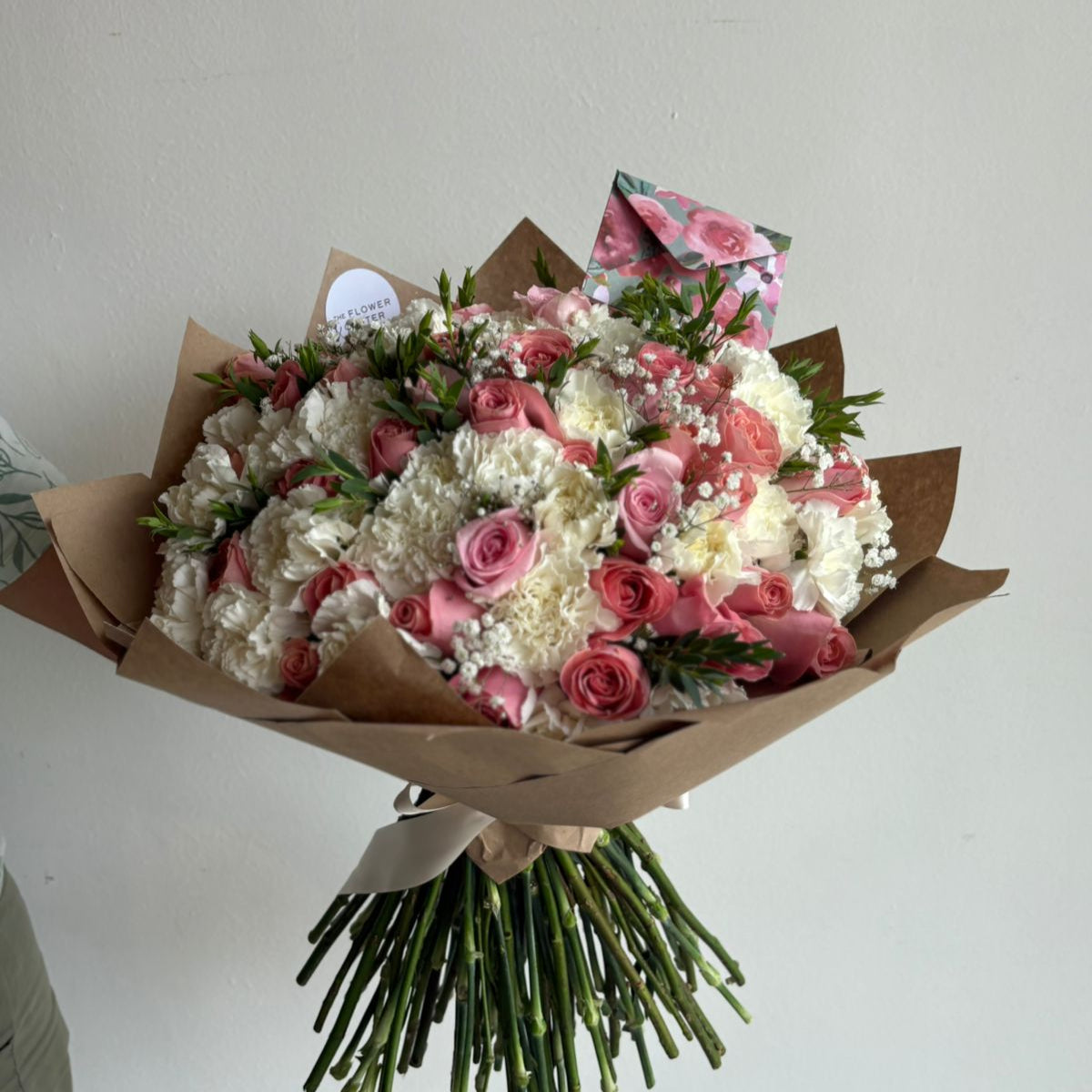 Ramo de 50 Rosas & 50 Claveles
