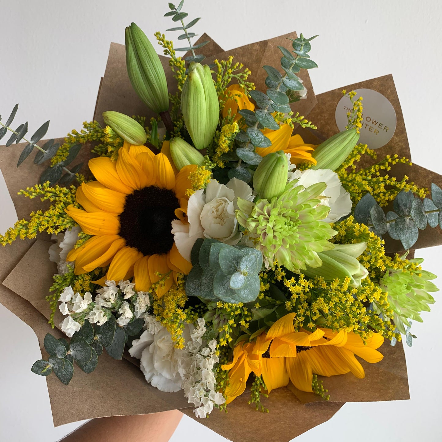 Ramo de Girasoles y Lily