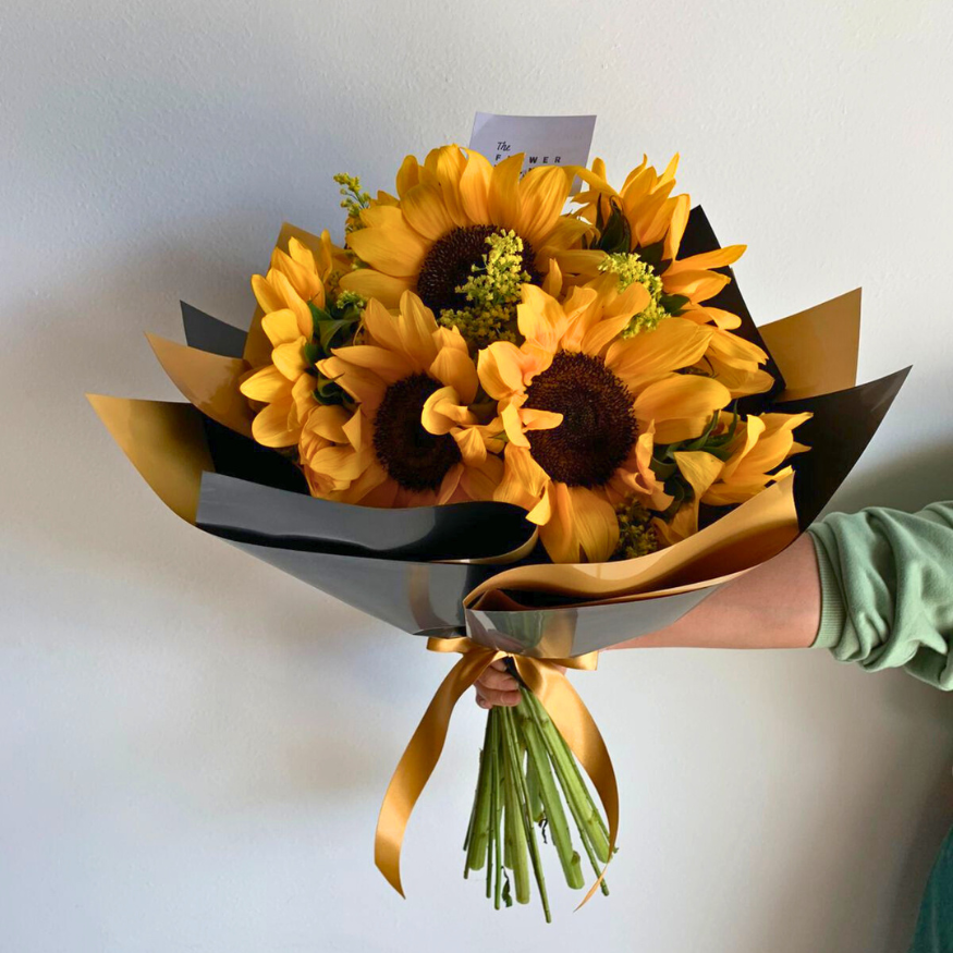 Ramo de 10 girasoles