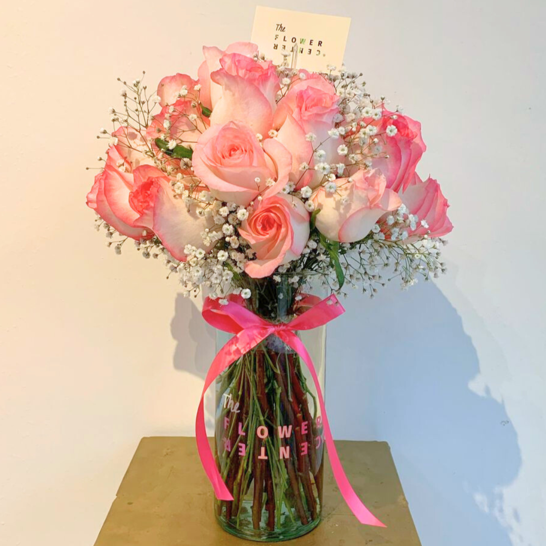 Florero de Rosas