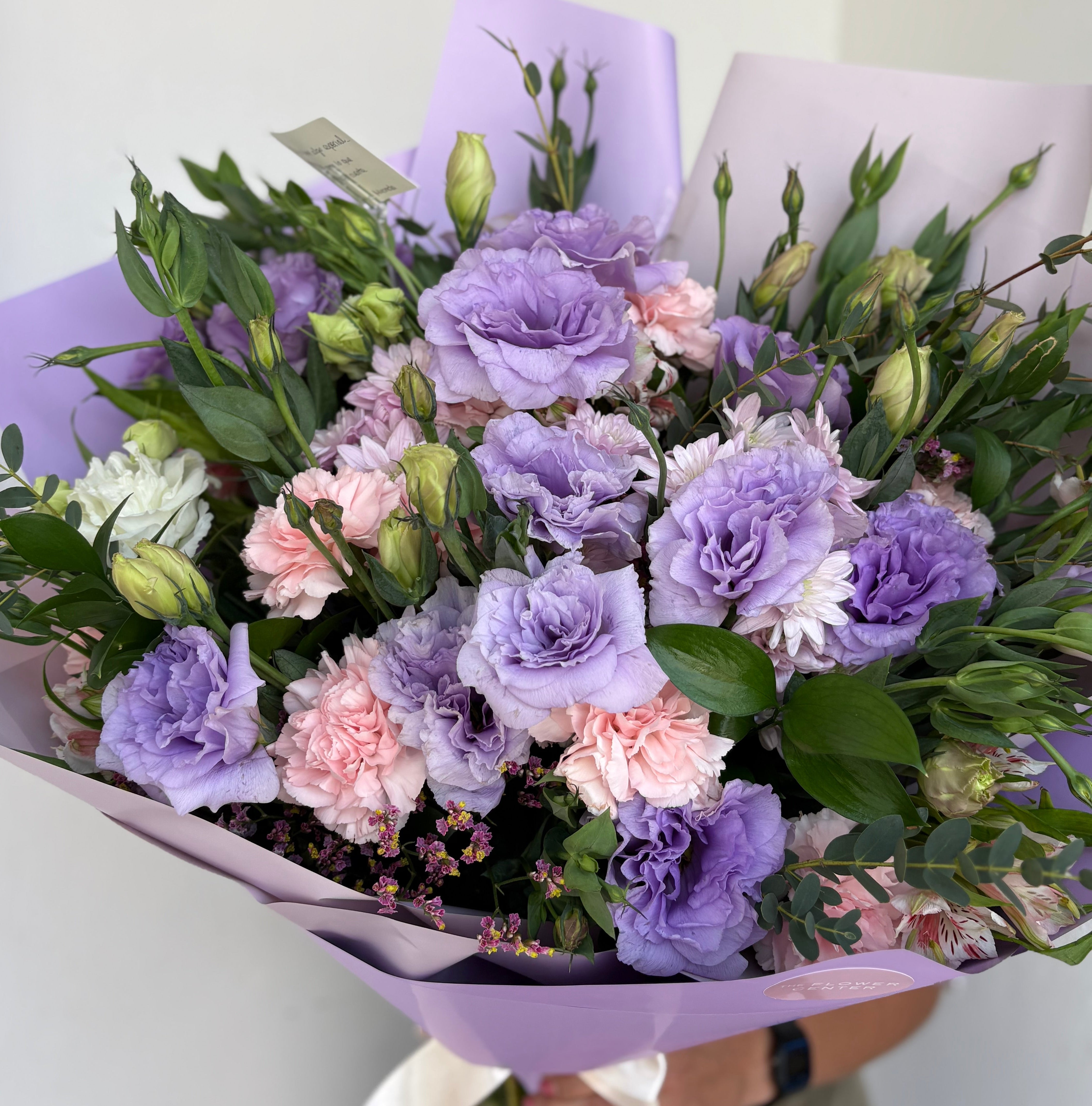 Bouquet de Lisianthus – The Flower Center