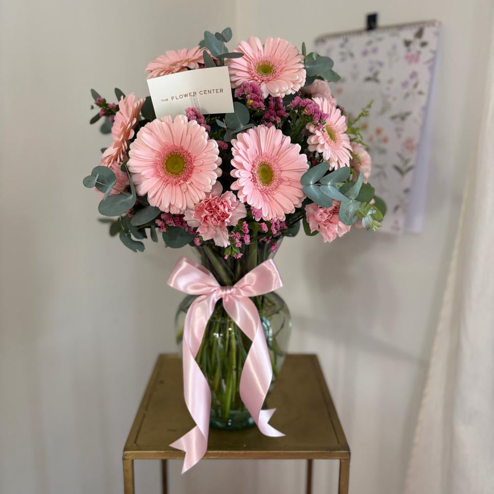 Florero de Gerberas